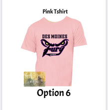 Load image into Gallery viewer, DM Fury Tshirt or Crewneck Sweatshirt - Pink Out Tournament