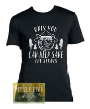 Load image into Gallery viewer, Only You Can Help Save The Strays - Cass County Cats - Youth/Adult Tshirt