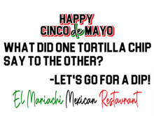 Load image into Gallery viewer, Cinco De Mayo Tshirt - Jokes