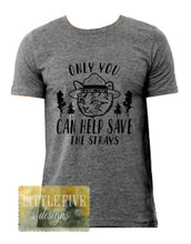 Load image into Gallery viewer, Only You Can Help Save The Strays - Cass County Cats - Youth/Adult Tshirt