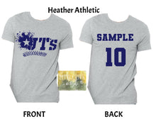 Load image into Gallery viewer, JT's Tshirt - Youth/Adult Custom Name Option