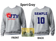 Load image into Gallery viewer, JT's Custom Name Option - Sweatshirt or Hoodie - Youth/Adult