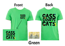 Load image into Gallery viewer, Cass County Cats - Youth/Adult Tshirt