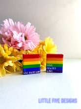 Load image into Gallery viewer, Mini PRIDE sign, Desk Decoration
