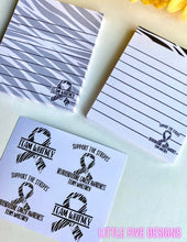 Load image into Gallery viewer, Mini Notepad with BONUS mini sticker sheet