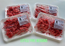 Load image into Gallery viewer, Mystery Meat Labels Digital Download / Printable / Party Favor Tag / Halloween Tag / PDF Digital File