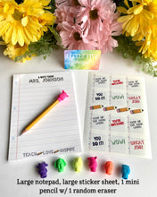 Load image into Gallery viewer, Personalized, Custom Notepad - 32 Pages - Notebook Design