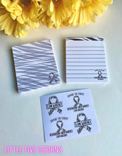 Load image into Gallery viewer, Mini Notepad with BONUS mini sticker sheet