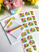 Load image into Gallery viewer, Personalized, Custom Notepad - 32 Pages - Neon Color Design