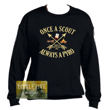 Load image into Gallery viewer, Once A Scout Always A Pyro - Heat Transfer Vinyl