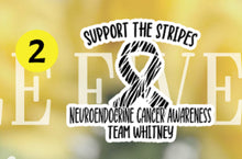 Load image into Gallery viewer, Team Whitney Stickers - Perfect to use on cups, computers, notebooks, & more!