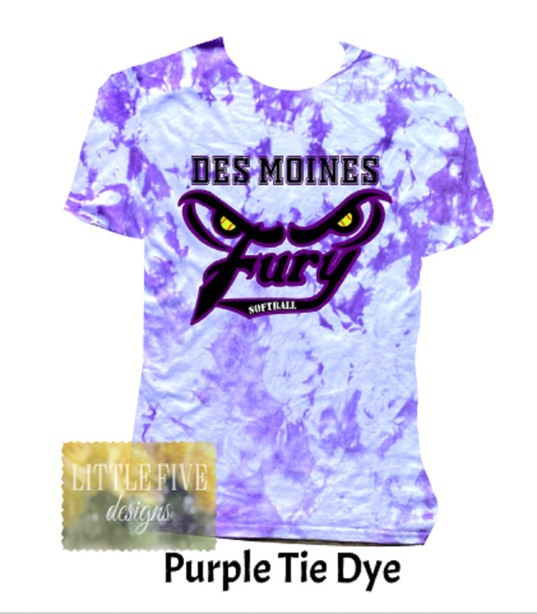 DM Fury Tshirt - Youth/Adult Front Design
