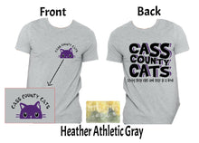 Load image into Gallery viewer, Cass County Cats - Youth/Adult Tshirt
