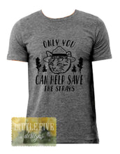Load image into Gallery viewer, Only You Can Help Save The Strays - Cass County Cats - Youth/Adult Tshirt
