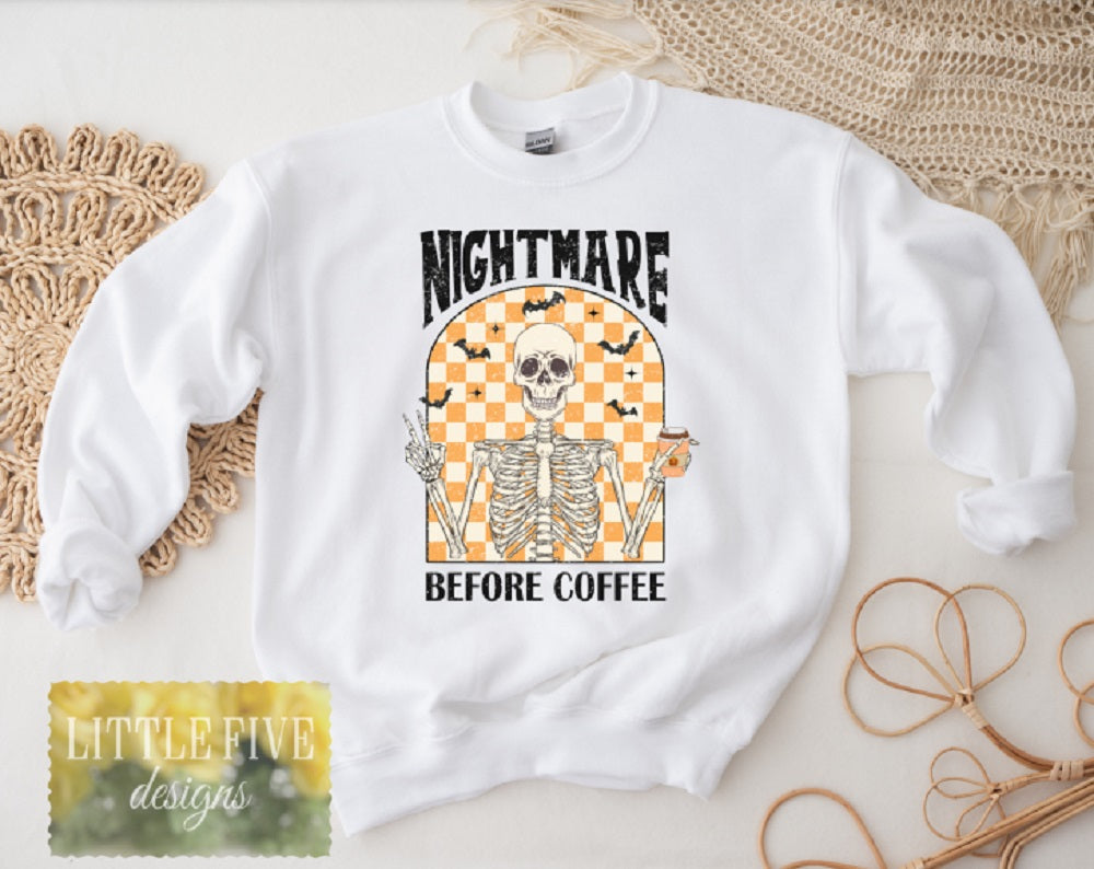 Nightmare - SUBLIMATION DESIGN - Tshirt or Sweatshirt