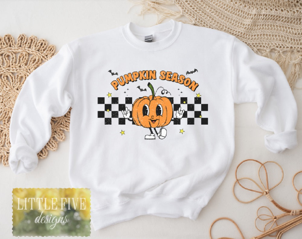 Pumpkin Season - SUBLIMATION DESIGN - Tshirt or Sweatshirt
