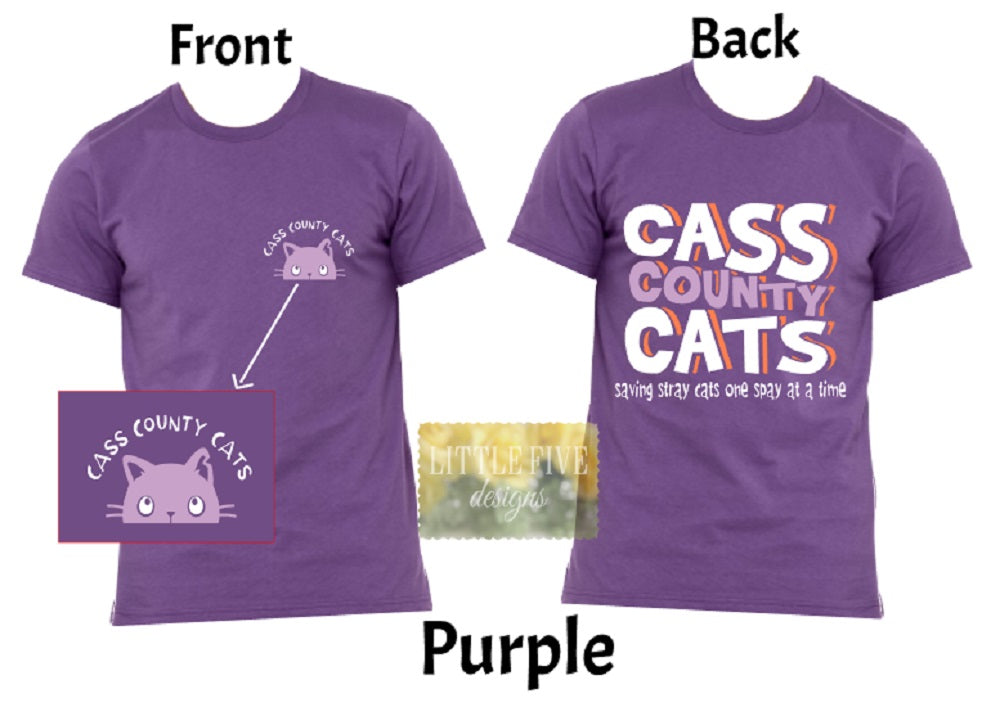 Cass County Cats - Youth/Adult Tshirt