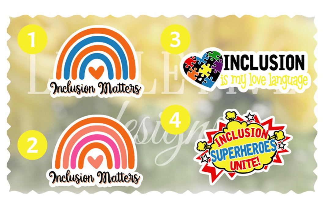 Inclusion Sticker(s)