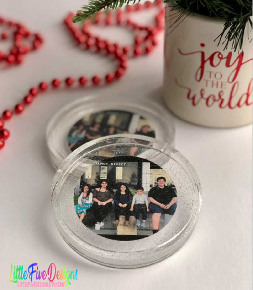Custom Photo Coaster