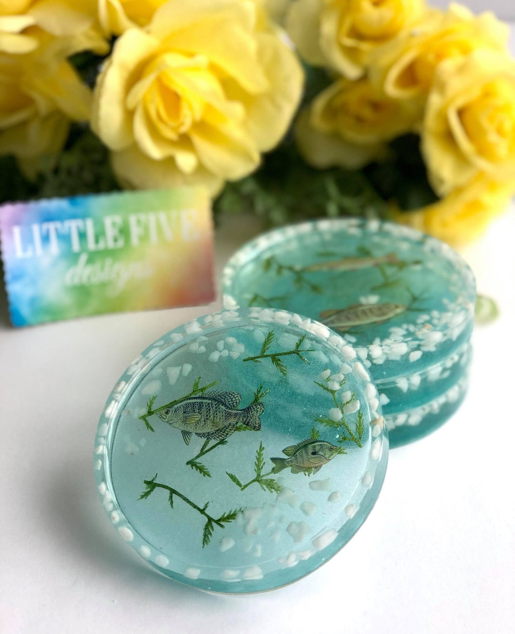 Fishing Themed Coaster