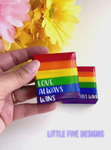 Load and play video in Gallery viewer, Mini PRIDE sign, Desk Decoration
