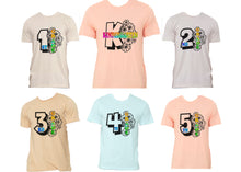 Load image into Gallery viewer, ADULT SIZES - Choose Your Grade Floral Teacher/Back To School Shirt
