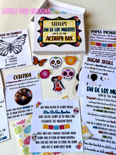 Load image into Gallery viewer, Dia De Los Muertos - Activity Box/Busy Box - DIY Craft
