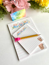 Load image into Gallery viewer, Personalized, Custom Notepad - 32 Pages - Floral Design
