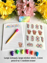 Load image into Gallery viewer, Personalized, Custom Notepad - 32 Pages - Floral Design
