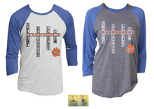 Load image into Gallery viewer, 3/4 Sleeve Raglan Shirt - 3 Designs Available
