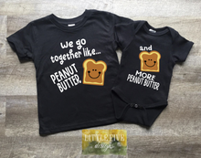 Load image into Gallery viewer, We Go Together Like... Adorable Shirt Set! - Perfect for family photos &amp; pregnancy announcements!
